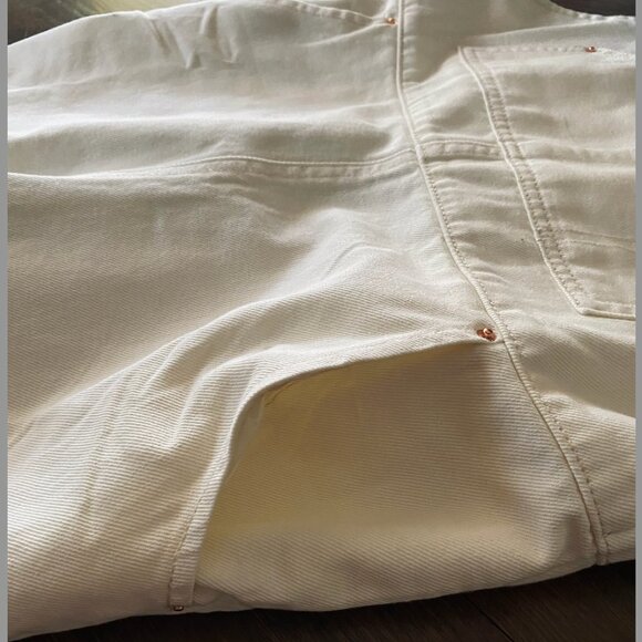 NWT white Mango dungarees - Picture 5 of 10